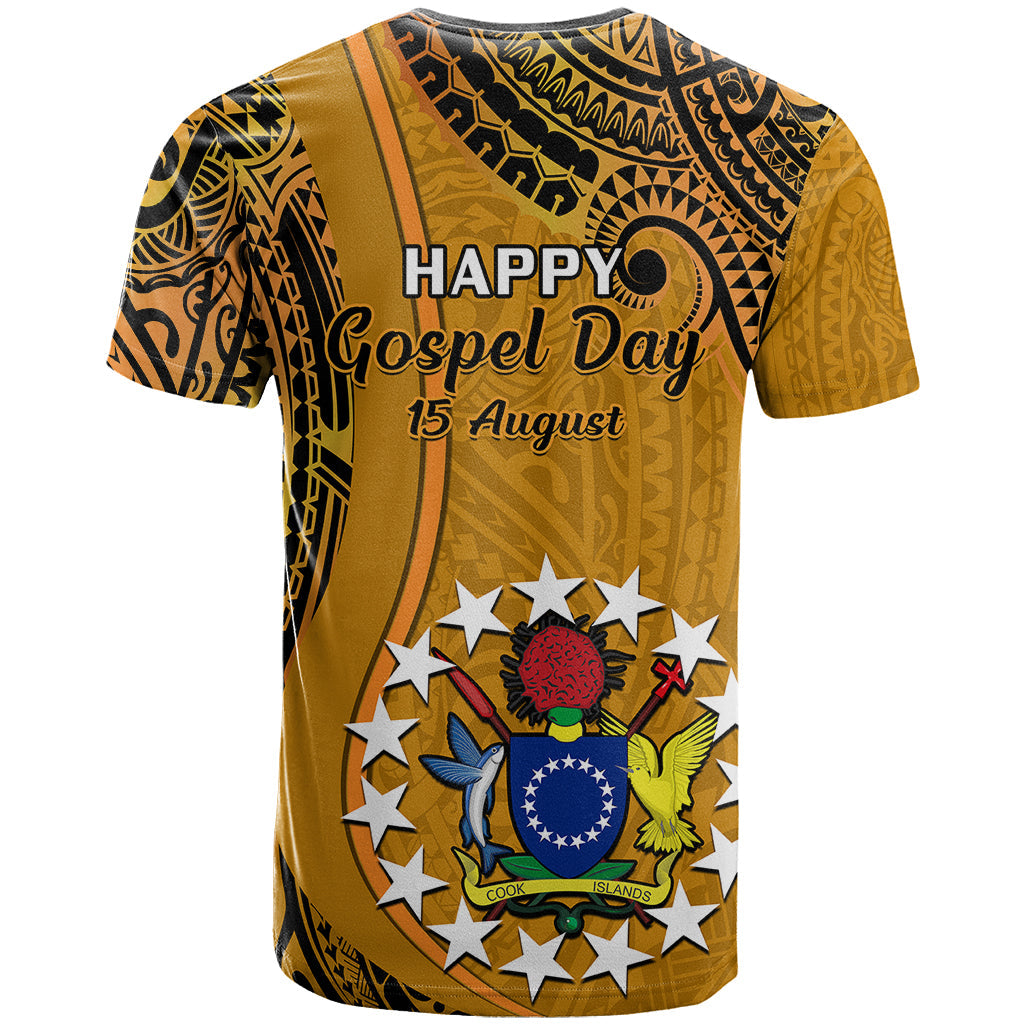 15 August Rakahanga Island Gospel Day T-Shirt Cook Islands Tribal Pattern Graphic Tee