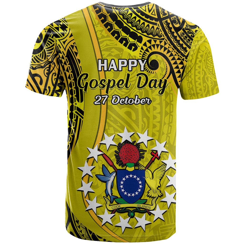 27 October Aitutaki Island Gospel Day T-Shirt Cook Islands Tribal Pattern Graphic Tee