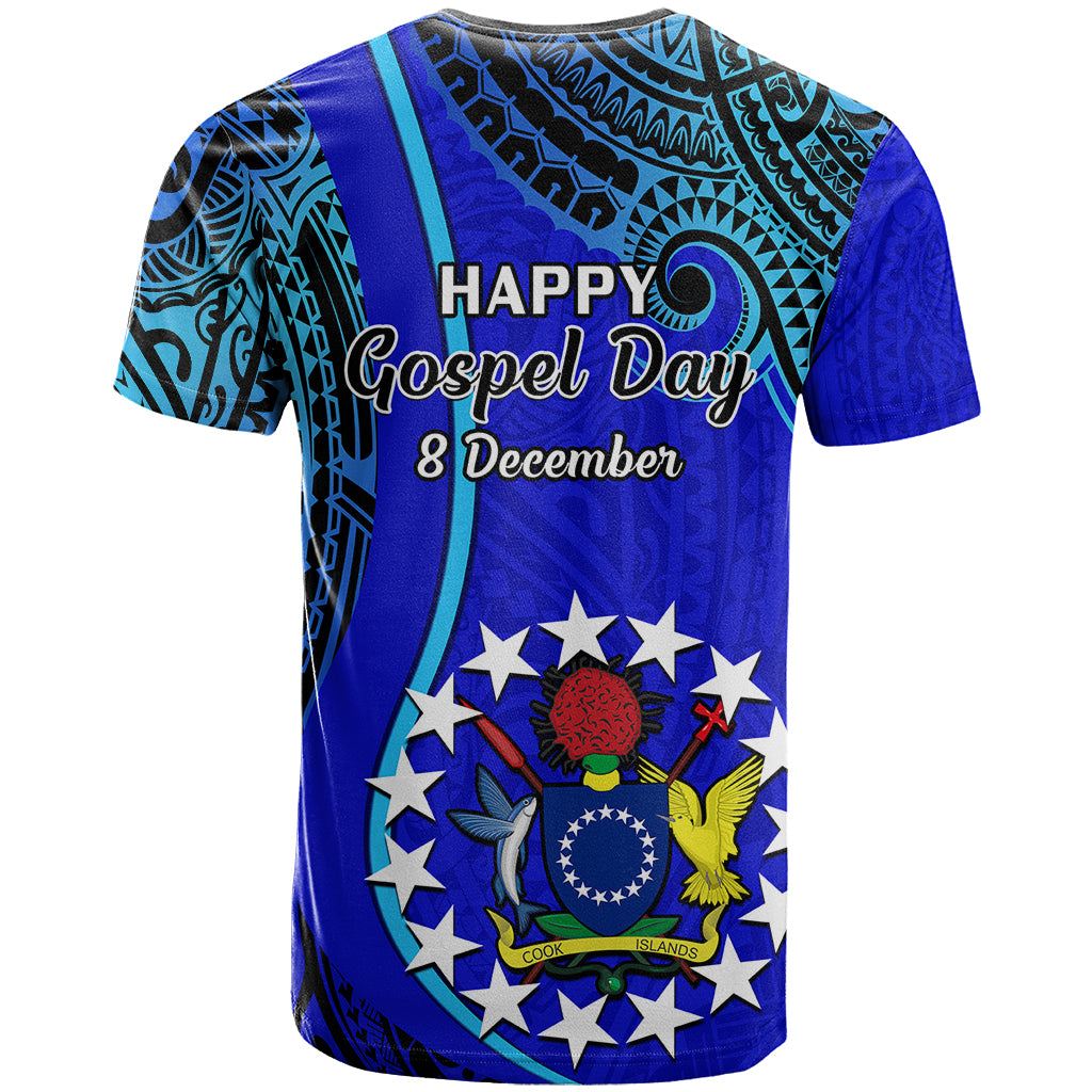 8 December Pukapuka Island Gospel Day T-Shirt Cook Islands Tribal Pattern Graphic Tee