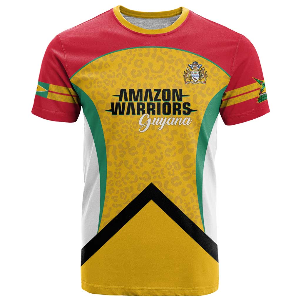 Guyana Cricket Custom T-Shirt Amazon Warriors Est 2013 Version Graphic Tee