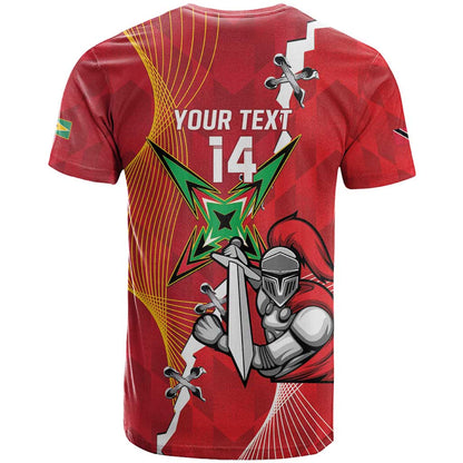 Guyana and Trinbago Cricket Custom T-Shirt Amazon Warriors Knight Riders Together Graphic Tee