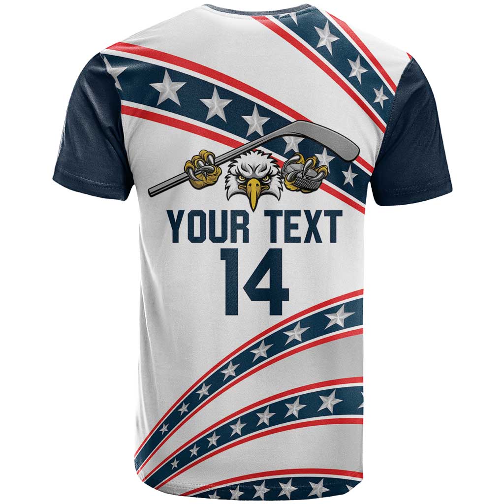 Custom Hockey United States 250th Anniversary T-Shirt USA Semiquincentennial We The People Graphic Tee