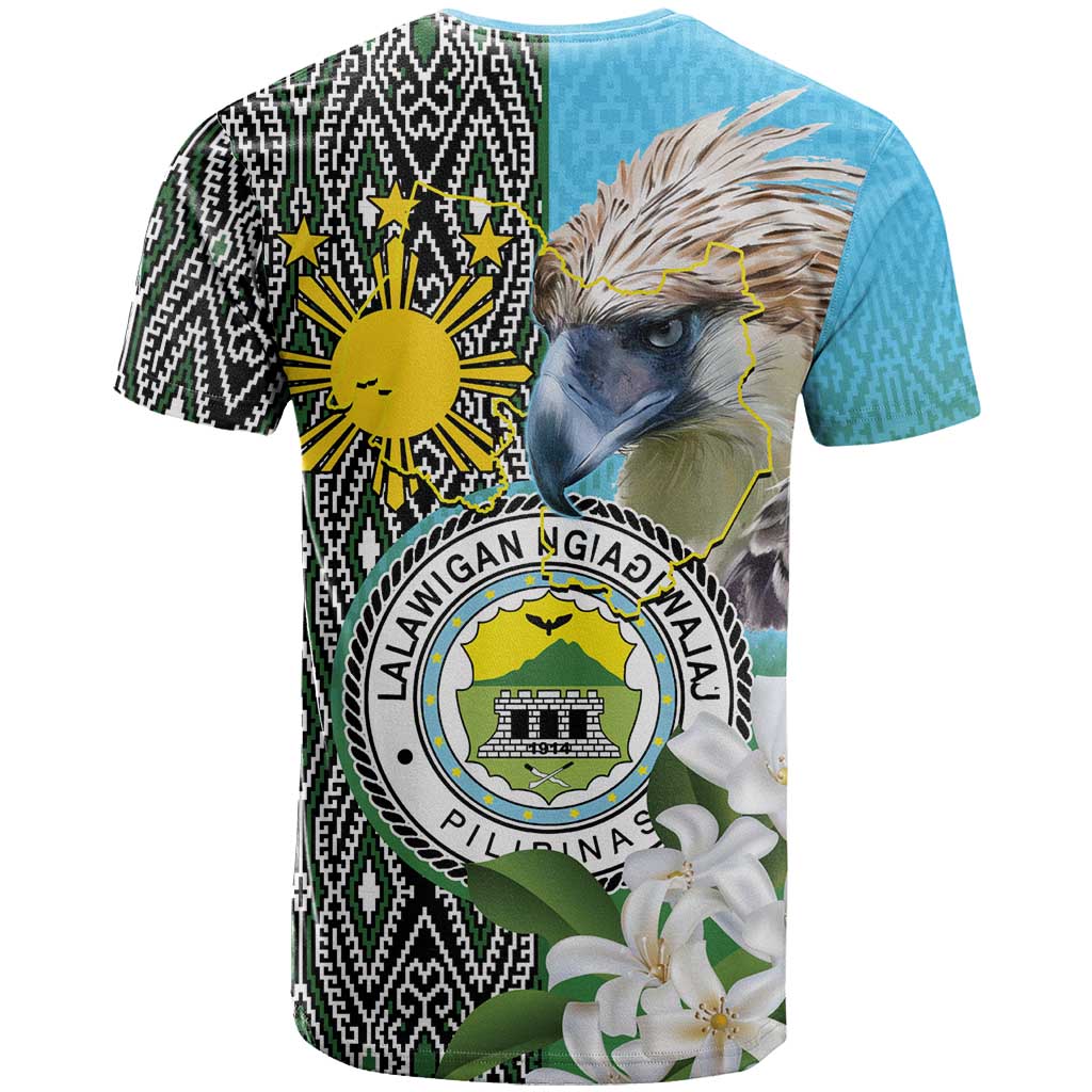 Cotabato Philippines Province T-Shirt Filipino Eagle Sampaguita Tinalak Pattern Graphic Tee