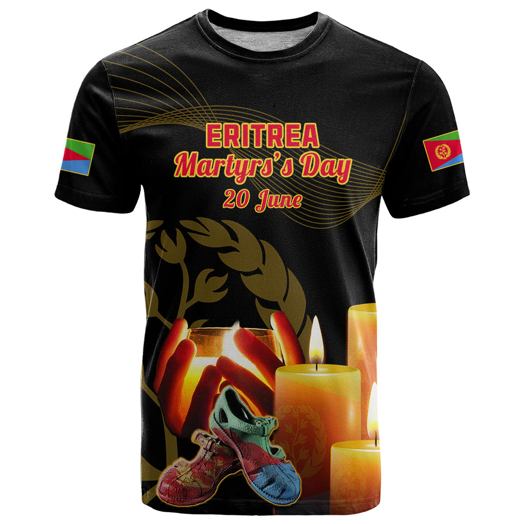 20 June Eritrea Martyrs Day T-Shirt Glory To Our Martyrs Graphic Tee