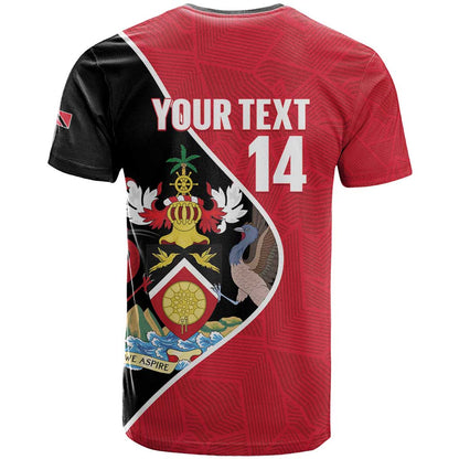 Custom Trinidad and Tobago Football T-Shirt 2025 Go Champions Graphic Tee