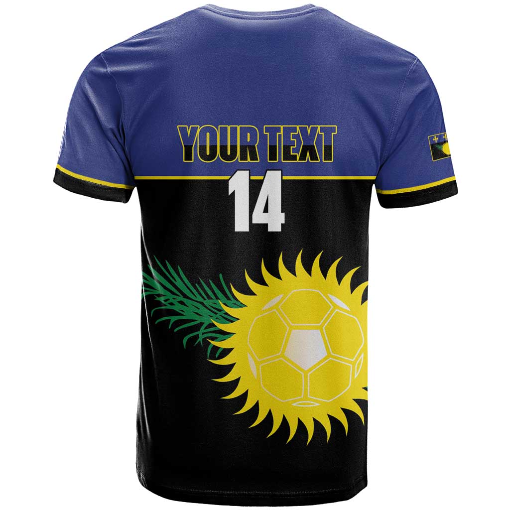Custom Guadeloupe Football T-Shirt Allez Gwada Boys Graphic Tee