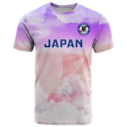Custom Japan Football T-Shirt Go Nadeshiko World Cup Graphic Tee