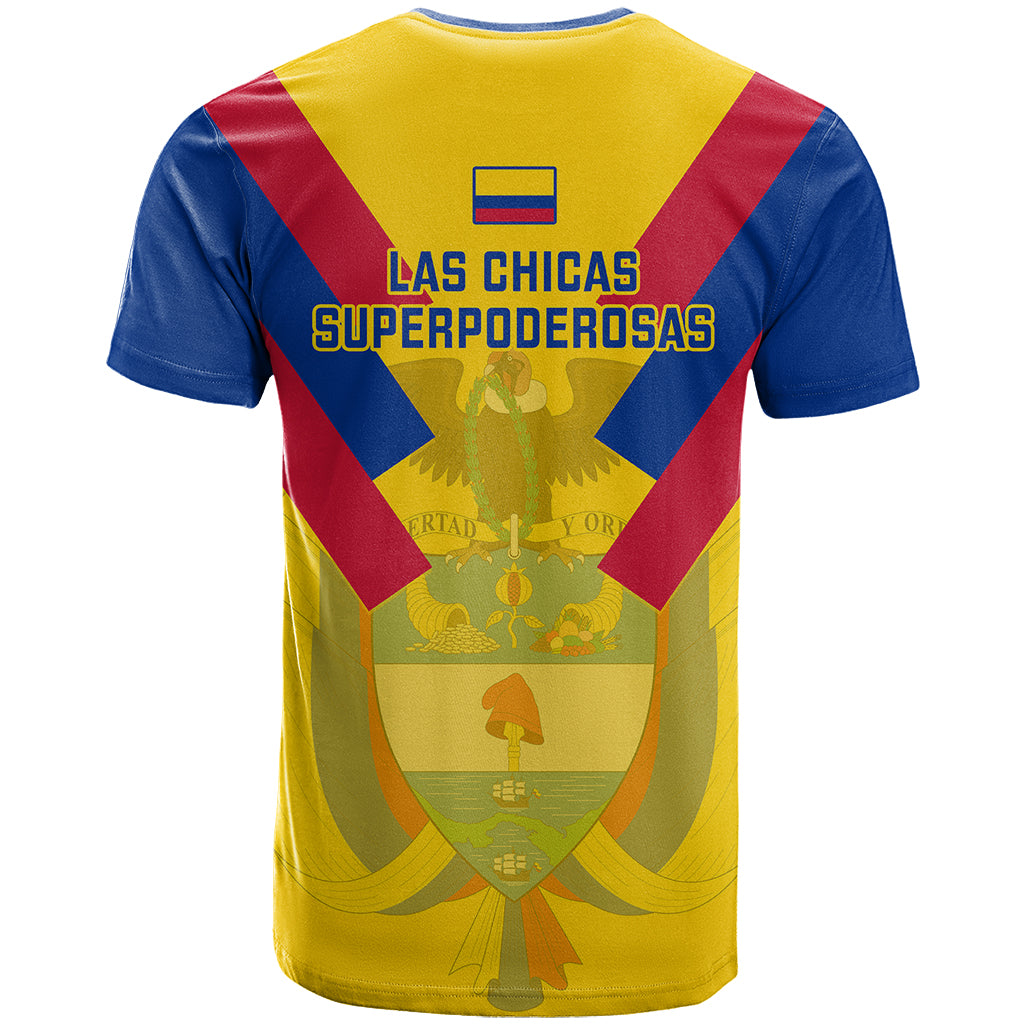 Colombia Football T-Shirt Las Chicas Superpoderosas World Cup Graphic Tee