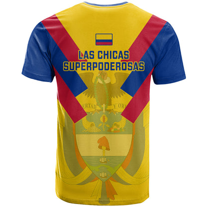 Colombia Football T-Shirt Las Chicas Superpoderosas World Cup Graphic Tee
