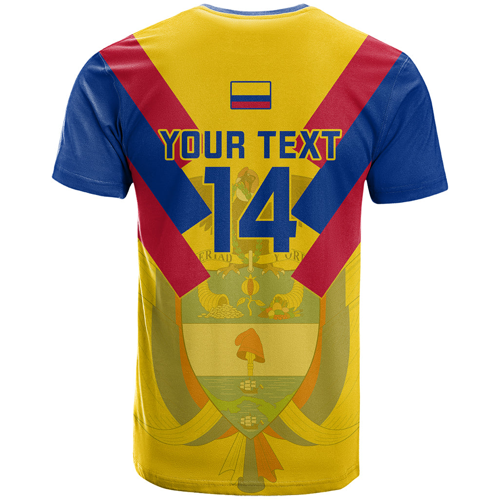 Custom Colombia Football T-Shirt Las Chicas Superpoderosas World Cup Graphic Tee