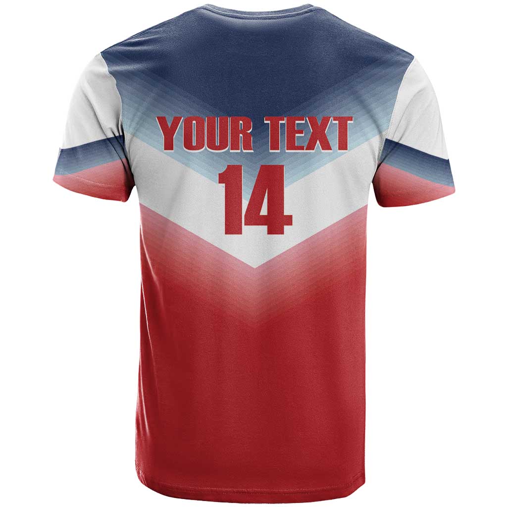 Custom USA Rugby T-Shirt 2024 Simple Style Graphic Tee