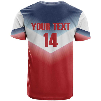Custom USA Rugby T-Shirt 2024 Simple Style Graphic Tee