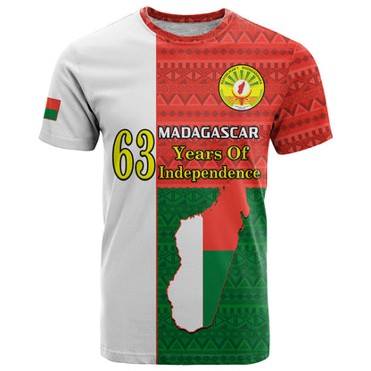 26 June Madagascar Independence Day T-Shirt Madagasikara African Pattern Graphic Tee
