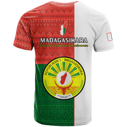 26 June Madagascar Independence Day T-Shirt Madagasikara African Pattern Graphic Tee