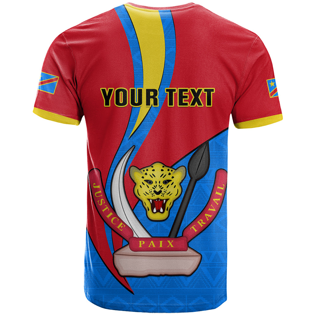 Personalised 30 June Democratic Republic of the Congo Independence Day T-Shirt Happy 63rd Anniversary Graphic Tee