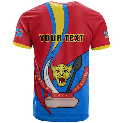 Personalised 30 June Democratic Republic of the Congo Independence Day T-Shirt Happy 63rd Anniversary Graphic Tee