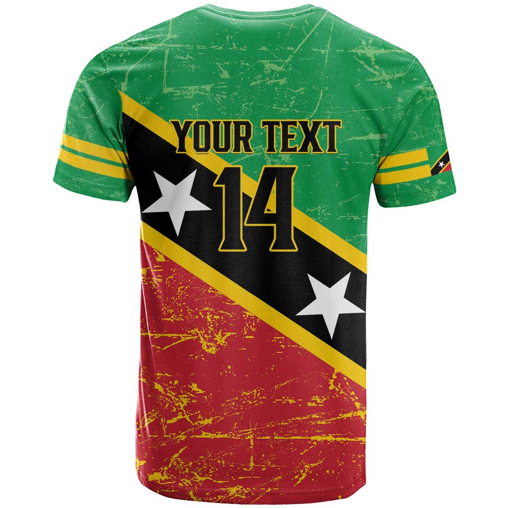 Custom Saint Kitts and Nevis Football T-Shirt 2025 Go Sugar Boyz Graphic Tee