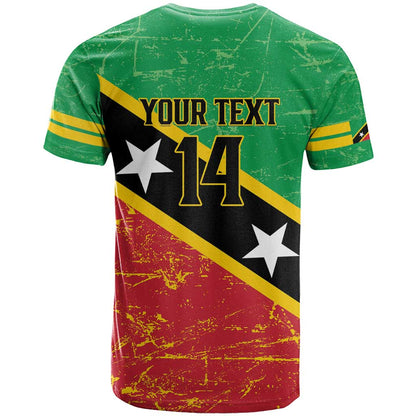 Custom Saint Kitts and Nevis Football T-Shirt 2025 Go Sugar Boyz Graphic Tee