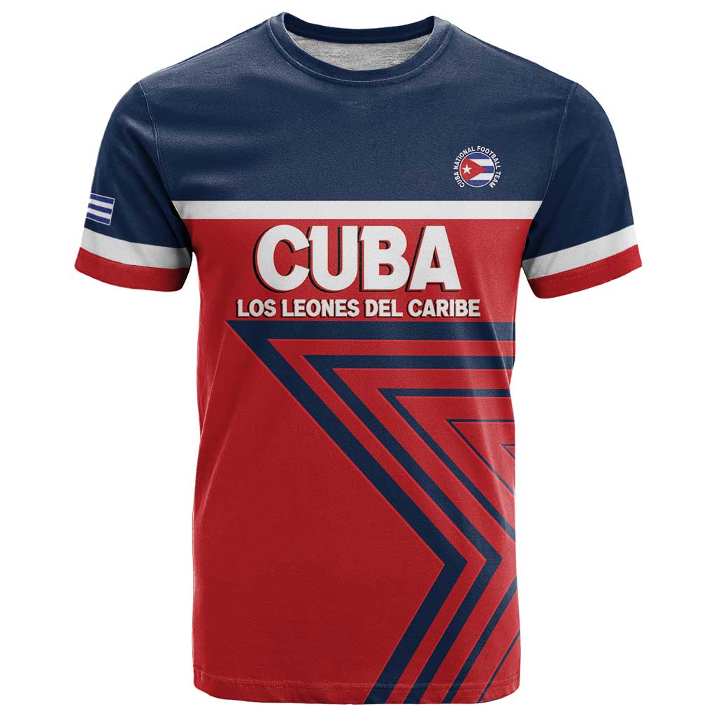 Custom Cuba Football T-Shirt 2025 Los Leones del Caribe Graphic Tee
