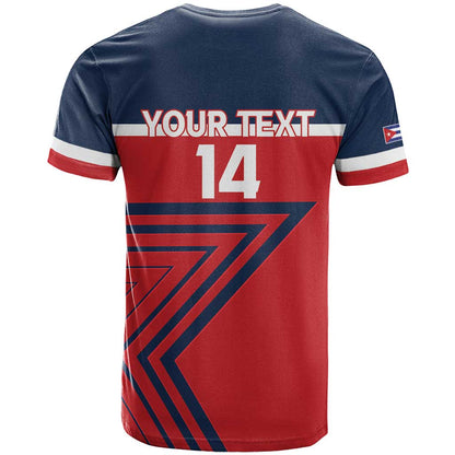 Custom Cuba Football T-Shirt 2025 Los Leones del Caribe Graphic Tee