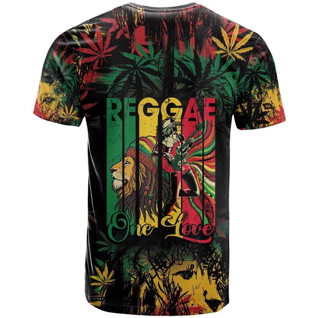 Jamaica Reggae Festival T-Shirt One Love Rastafari Culture Graphic Tee
