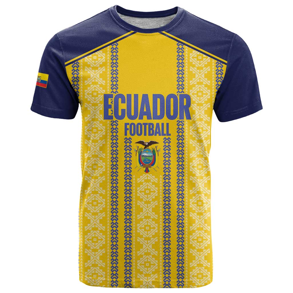 Custom Ecuador Football T-Shirt 2025 Come On La Tricolor Graphic Tee