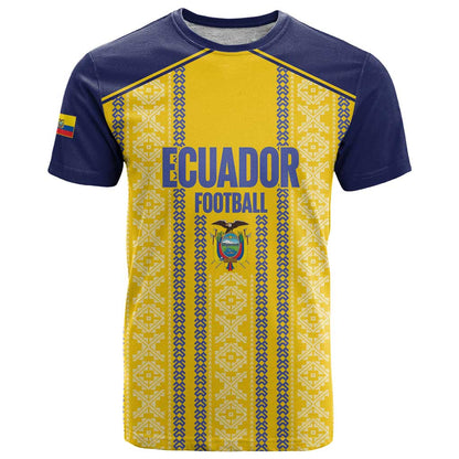 Custom Ecuador Football T-Shirt 2025 Come On La Tricolor Graphic Tee