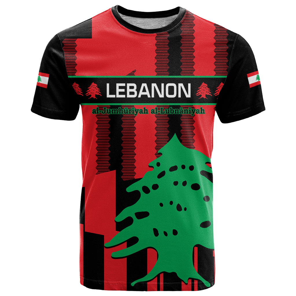 Personalised Lebanon Independence Day T-Shirt Lebanese Cedar 80 Years Of Anniversary Graphic Tee
