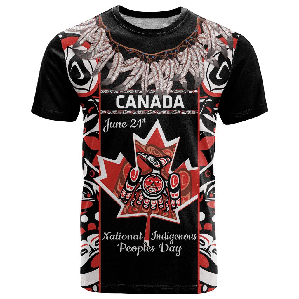 Canada National Aboriginal Day T-Shirt Canadian Indigenous Haida Graphic Tee