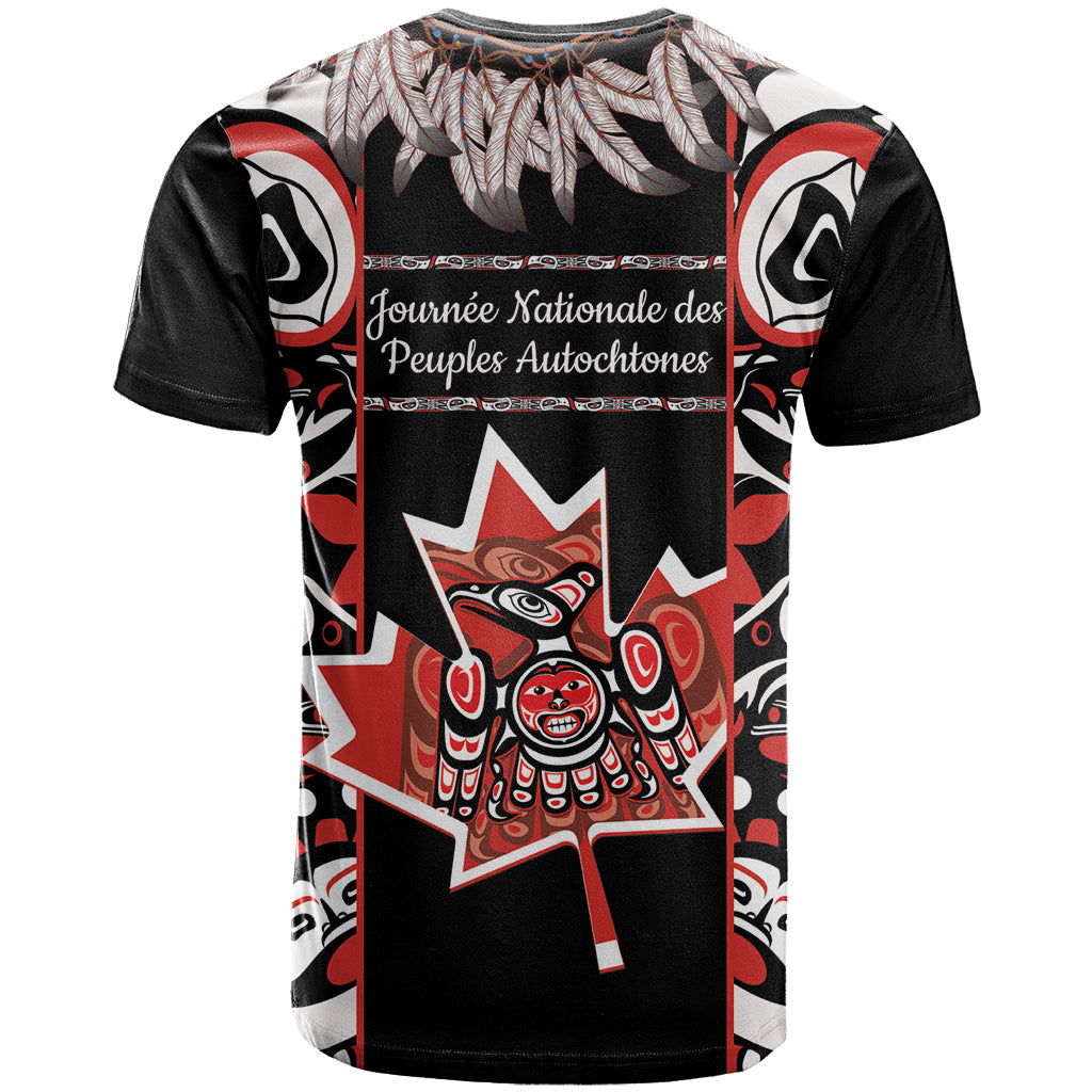 Canada National Aboriginal Day T-Shirt Canadian Indigenous Haida Graphic Tee