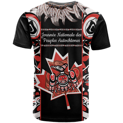 Canada National Aboriginal Day T-Shirt Canadian Indigenous Haida Graphic Tee