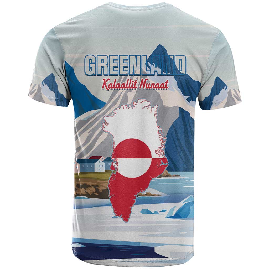 Greenland T-Shirt Kalaallit Nunaat Polar Bear Graphic Tee