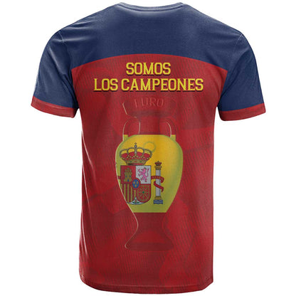 Spain Football T-Shirt 4th We Are The Champions Graphic Tee