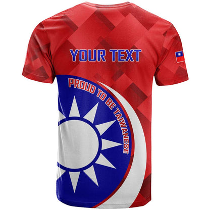 Personalised Taiwan Badminton T-Shirt 2024 Taiwanese Proud Dynamic Style Graphic Tee