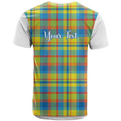 Personalized Dominica Creole Day T-Shirt Jounen Kweyol Blue Madras Proud Graphic Tee