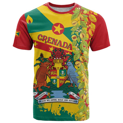 Grenada T-Shirt Gwenad Nutmeg Island of Spice Graphic Tee