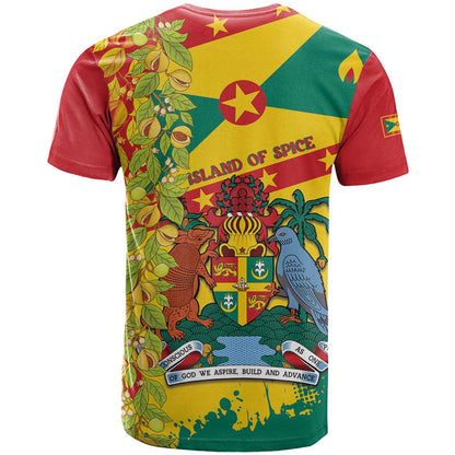 Grenada T-Shirt Gwenad Nutmeg Island of Spice Graphic Tee
