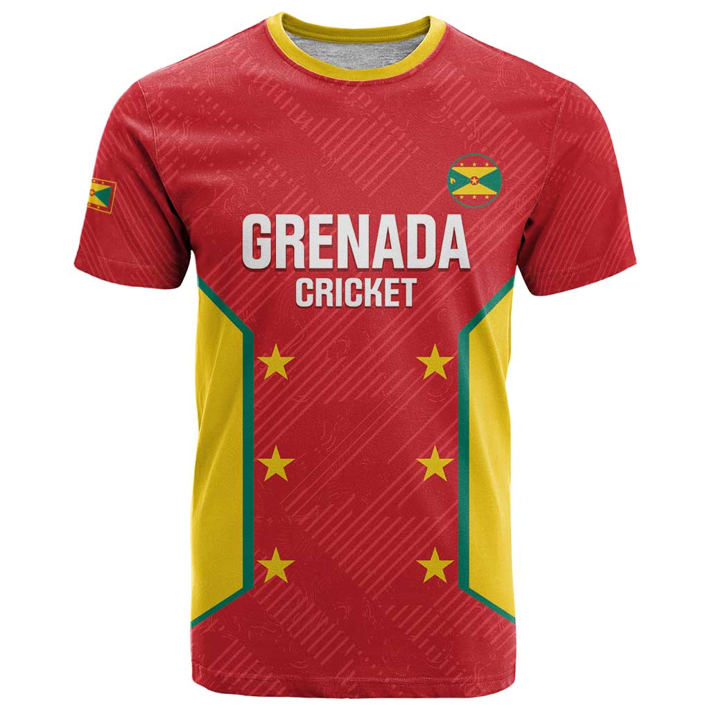Custom Grenada Cricket T-Shirt 2025 Sporty Style Graphic Tee