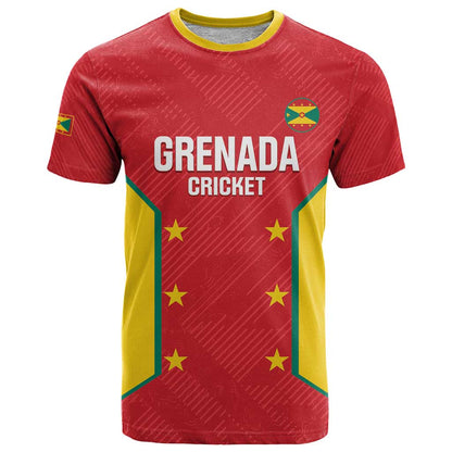 Custom Grenada Cricket T-Shirt 2025 Sporty Style Graphic Tee