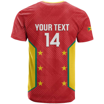 Custom Grenada Cricket T-Shirt 2025 Sporty Style Graphic Tee