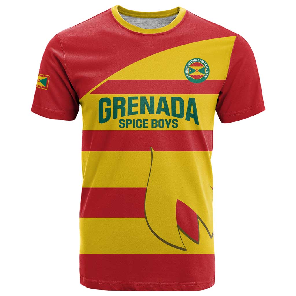 Custom Grenada Football T-Shirt Go Spice Boys Graphic Tee