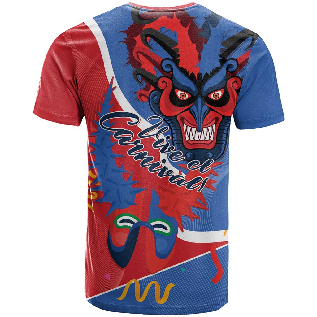 Carnival Dominicano T-Shirt Dominican Republic Diablos Cojuelos Mask Graphic Tee