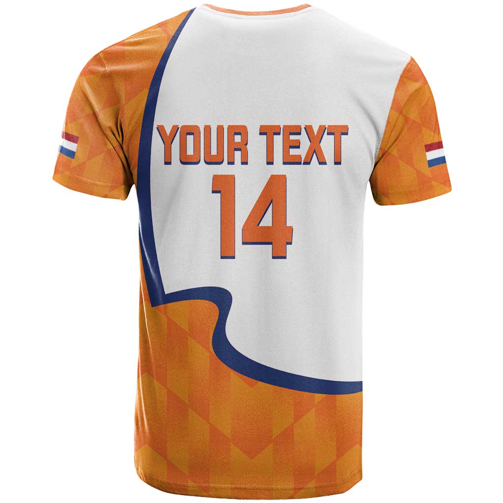 Custom Netherlands Football T-Shirt 2025 Go Champions Holland Graphic Tee