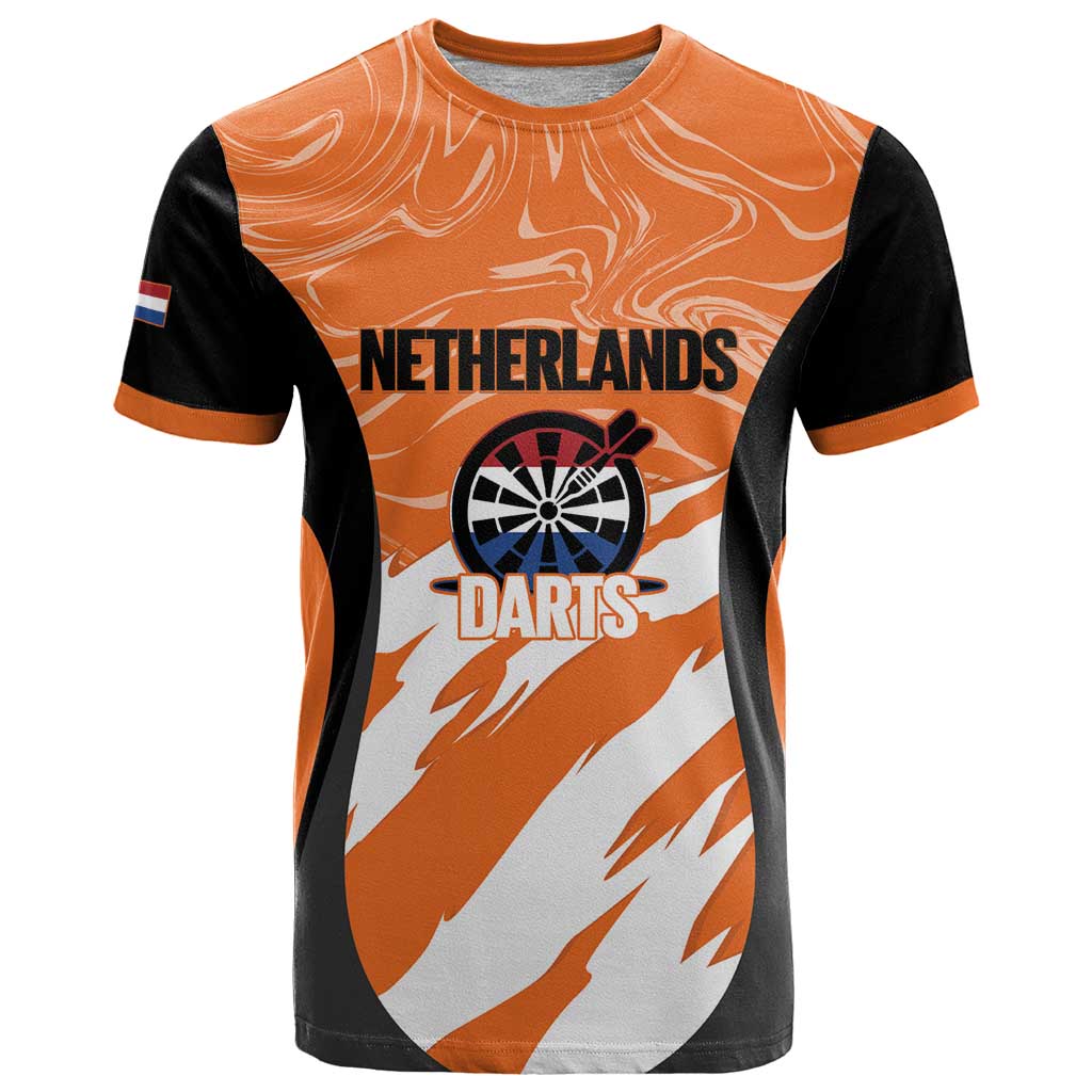 Custom Netherlands Darts T-Shirt Come On Holland Graphic Tee