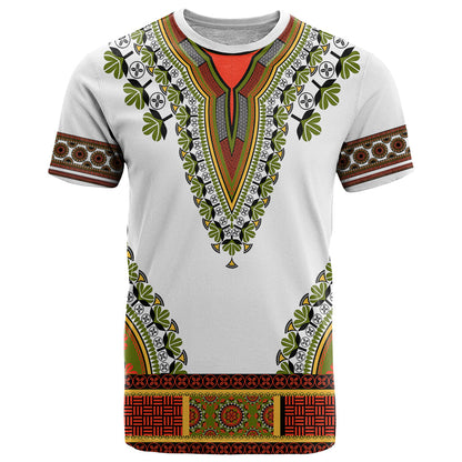 Africa T-Shirt African Dashiki Royal Gold Version Graphic Tee