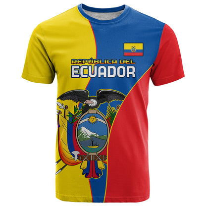 Ecuador T-Shirt Ecuadorian Independence Day 10 August Proud Graphic Tee