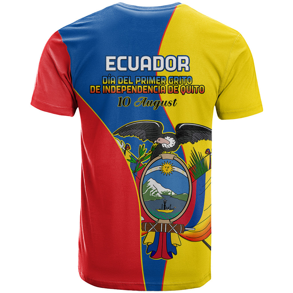 Ecuador T-Shirt Ecuadorian Independence Day 10 August Proud Graphic Tee