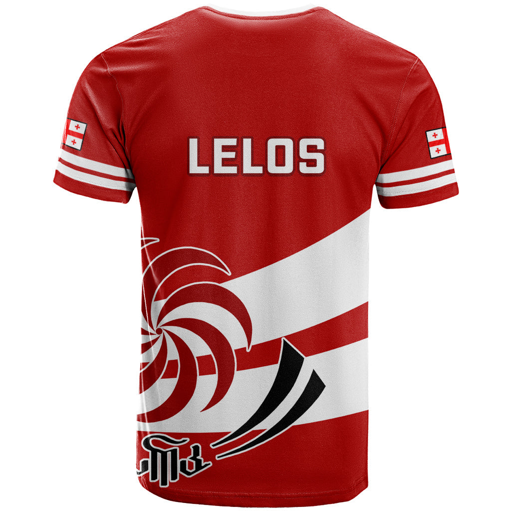 Georgia Rugby T-Shirt Go Lelos Curves Style Graphic Tee
