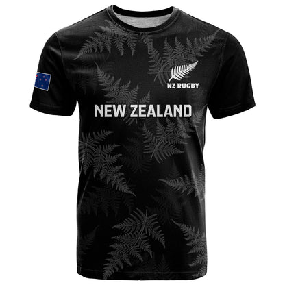 Custom New Zealand Silver Fern Rugby T-Shirt Go Aotearoa Champions World Cup Graphic Tee