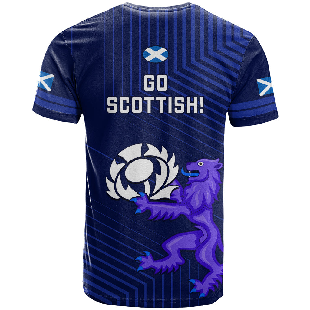 Scotland Rugby T-Shirt Go Scottish Graphic Tee